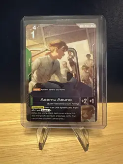 Gundam Card Game TCG - Asemu Asuno R+ Alt Art (GD03-088) - Image 1