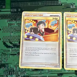 Judge 78/95 Unleashed Pokemon Card Trainer Non-Holo 2 - Image 2