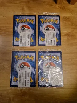 Pokemon Pikachu At The Museum x Natural History London Jumbo Card - Sealed x4 - Image 2