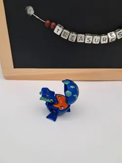 Bakugan Battle Brawlers Aquos Juggernoid B1 350G Classic Rare w/Card - Image 5