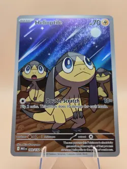 Helioptile 143/132 Me01: Mega Evolution Holo Pokemon Card NM Condition - Image 5