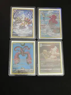 Pokemon Illustration Rate Card Bundle 4 count - Image 1