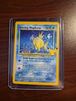 Pokemon TCG Celebrations Classic Collection Shining Magikarp Holo Card 66/64 - Image 1