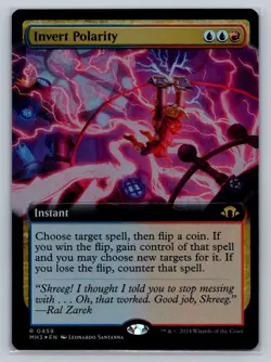 MTG Modern Horizons 3 Extended Art Foil #459 Invert Polarity Rare Instant - Image 1