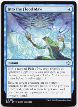 Into the Flood Maw *Non-Foil* BLB 52 NM - Image 1