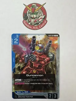 Guncannon - Gundam Card Game #GD01-004 - GD01 - NM Foil Newtype Rising Single - Image 1