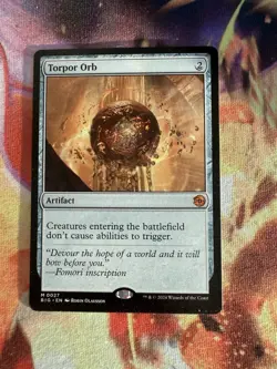 Torpor Orb Thunder Junction Regular Mythic #27 NM MTG - Image 1