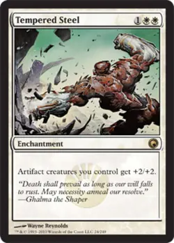 MTG - Tempered Steel - Scars of Mirrodin - NM, English Magic FLAT RATE SHIP - Image 1