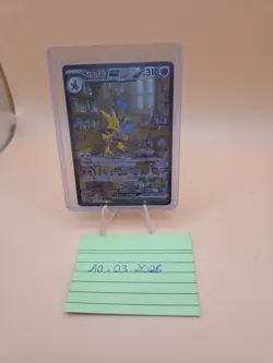 Pokemon TCG Simsala EX 201/165 Full Art Ultra Rare Deutsch Near Mint - Image 1