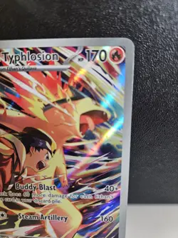 Pokemon TCG Ethan's Typhlosion 190/182 Sv10: Destined Rivals - Illustration Rare - Image 2