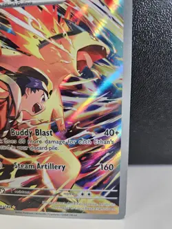 Pokemon TCG Ethan's Typhlosion 190/182 Sv10: Destined Rivals - Illustration Rare - Image 4