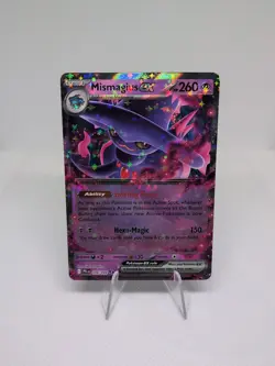 Mismagius ex 036/094 Phantasmal Flames Ultra Rare Holo Pokemon Card NM - Image 1