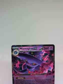 Mismagius ex 036/094 Phantasmal Flames Ultra Rare Holo Pokemon Card NM - Image 2