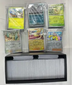 1000 Pokemon TCG Reverse Holo Foil Only Bulk Lot Scarlet & Violet Era Near Mint - Image 2