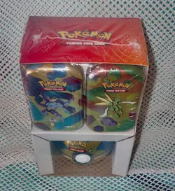 Pokemon Paldean Fates Mini Tins with PokeBall Tin 3-Pack - Image 4