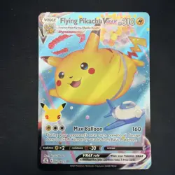 Pokemon Flying Pikachu VMAX 007/025 Celebrations Holo NM - Image 1
