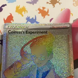 Pokemon TCG Colress's Experiment Sword & Shield Lost Origin 205/196 Secret Rare - Image 3