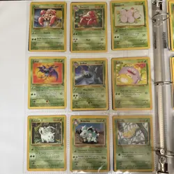 *No Dupes* Lot - 72 Vintage WOTC Base Set, Fossil,jungle Pokemon Cards Non-Holo - Image 2