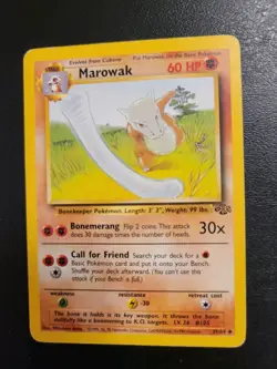 Pokemon TCG | Jungle | Marowak | 39/64 | LP - Image 1