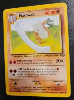 Pokemon TCG | Jungle | Marowak | 39/64 | LP - Image 2