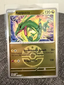 Rayquaza 153/217 Reverse Holo Friend Ball Ascended Heroes Pokemon - Near Mint NM - Image 1