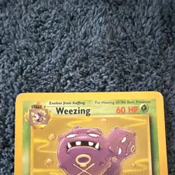 Wizards of the Coast Weezing 45/62 Base Set Stage 1 60 HP Pokemon TCG - Image 2
