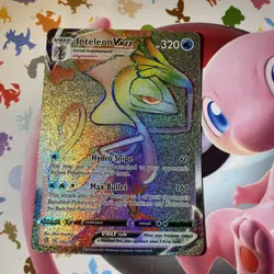 Pokemon Inteleon VMAX 195/192 Rebel Clash TCG Rainbow Rare - Image 1