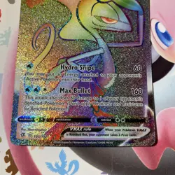 Pokemon Inteleon VMAX 195/192 Rebel Clash TCG Rainbow Rare - Image 2