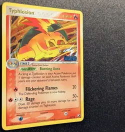 Pokemon EX UNSEEN FORCES - #17/115 Typhlosion - Reverse Holo - ENG - Near Mint - Image 5