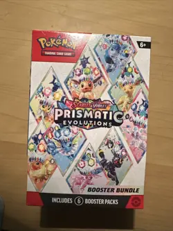 Pokemon TCG: S&V Prismatic Evolutions Booster Bundle (6pks) Factory Sealed - Image 1