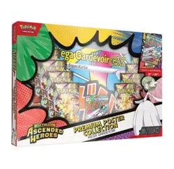 Pokemon Mega Evolution Ascended Heroes Premium Poster Collection Gardevoir NEW - Image 1