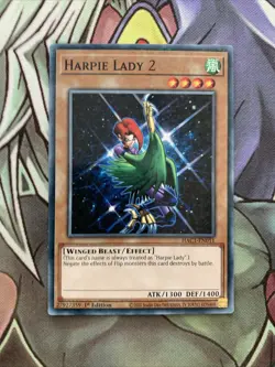 HAC1-EN011 Harpie Lady 2 Duel Terminal Common 1st Edition NM Yugioh Card - Image 1
