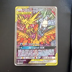 Pokemon Moltres & Zapdos & Articuno GX TAG TEAM Promo Holo SM-P SM210 300 HP MT - Image 1