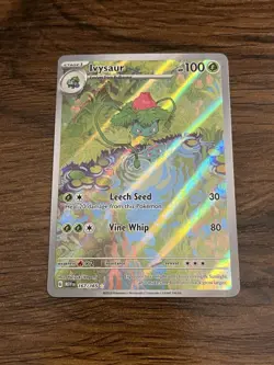 Pokemon TCG Ivysaur Scarlet & Violet 151 IR #167/165 English - Image 1