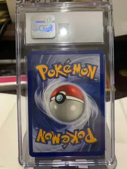 CGC MINT 9 Pokemon Geodude 47/62 1999 Fossil 1st Edition - Image 2