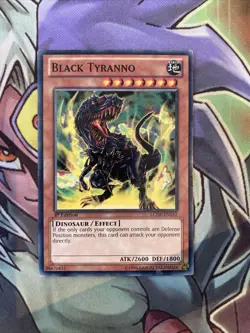 LCJW-EN152 Black Tyranno Common 1st Edition NM Yugioh Card - Image 1