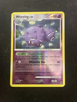Weezing - 31/106 - Pokemon Great Encounters Reverse Holo Rare - Image 1
