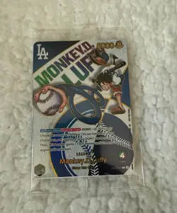 Los Angeles LA Dodgers X One Piece Monkey D Luffy Leader Promo Card 7/3/25 SGA - Image 1