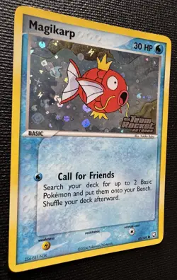 Pokemon Magikarp 65/109 Reverse Holo Team Rocket Returns STAMPED 2004 NM - Image 2