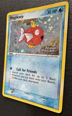 Pokemon Magikarp 65/109 Reverse Holo Team Rocket Returns STAMPED 2004 NM - Image 3