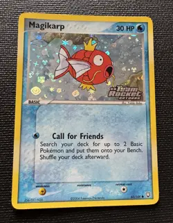 Pokemon Magikarp 65/109 Reverse Holo Team Rocket Returns STAMPED 2004 NM - Image 5