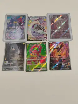 Pokemon Japanese Lapras SSR/Lileep AR Rare/AR Rare/Full Art Holo Cards - Image 1