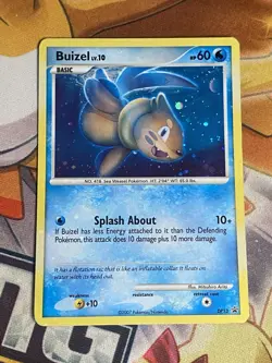 Buizel DP13 Holo Rare - 2007 Pokemon Diamond & Pearl Black Star Promo NM - Image 1