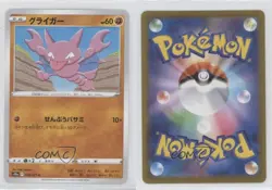 Gligar Japanese Pokemon Sword & Shield Dark Phantasma (s10a) #038 0w8 - Image 3