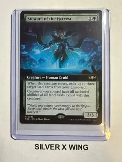 Steward of the Harvest Extended Art x1, MTG, Commander: Tarkir: Dragonstorm, NM - Image 1
