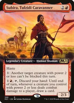 Subira, Tulzidi Caravanner - Foil Extended Art Core Set 2021 LP MTG - Image 1