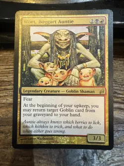 Mtg Wort, Boggart Auntie Nm ! Lorwyn NEVER PLAYED - Image 1