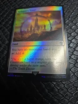 MTG Reliquary Tower - Foil, Doctor Who, Near Mint, English - Image 1