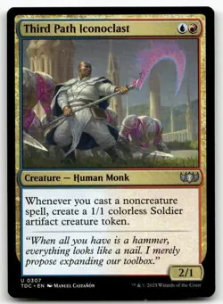 Third Path Iconoclast #307 MTG Tarkir Dragonstorm TDC NM X1 - Image 1