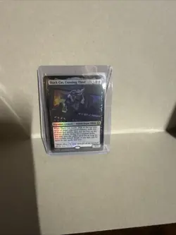 MTG - Black Cat, Cunning Thief Marvel's Spider-Man Foil - Image 1